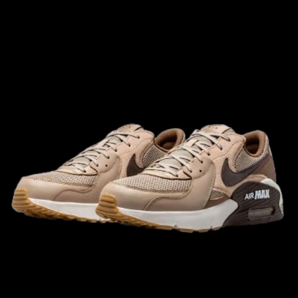 Nike Air Max Excee Running Mens Khaki Baroque Brown Linen White